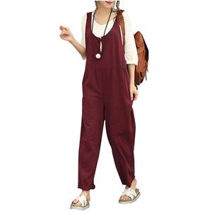 Boyfriend Loose Linen jumpsuit